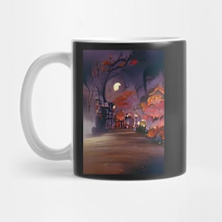 HALLOWEEN IN JAPANESE MOUNTAIN VILLAGE Mug